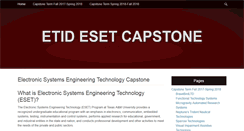 Desktop Screenshot of capstone.tamu.edu