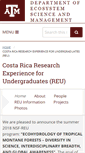 Mobile Screenshot of costaricareu.tamu.edu