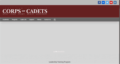 Desktop Screenshot of corps.tamu.edu