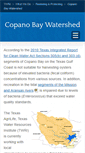 Mobile Screenshot of copanobay-wq.tamu.edu