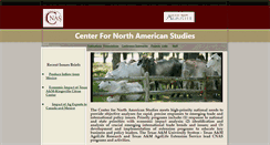 Desktop Screenshot of cnas.tamu.edu