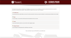 Desktop Screenshot of passport.cvm.tamu.edu