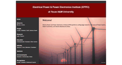 Desktop Screenshot of eppe.tamu.edu