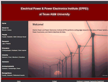 Tablet Screenshot of eppe.tamu.edu