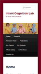 Mobile Screenshot of infantcognition.tamu.edu
