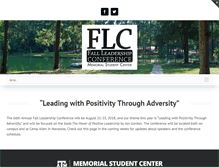 Tablet Screenshot of flc.tamu.edu