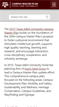 Mobile Screenshot of campusplan.tamu.edu