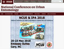 Tablet Screenshot of ncue.tamu.edu