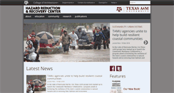 Desktop Screenshot of hrrc.arch.tamu.edu