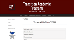 Desktop Screenshot of blinnteam.tamu.edu