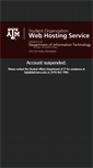 Mobile Screenshot of opensail.tamu.edu
