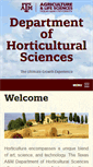 Mobile Screenshot of hortsciences.tamu.edu