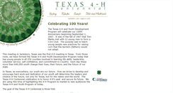 Desktop Screenshot of centennial.tamu.edu