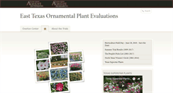 Desktop Screenshot of flowers.tamu.edu