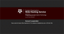 Desktop Screenshot of aasg.tamu.edu