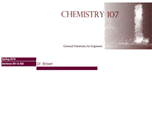 Tablet Screenshot of chem107.chem.tamu.edu