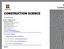 Tablet Screenshot of cosc301.tamu.edu